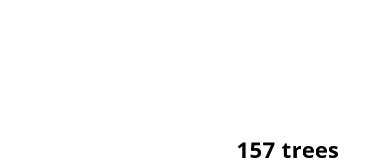 We offset our carbon footprint via Ecologi